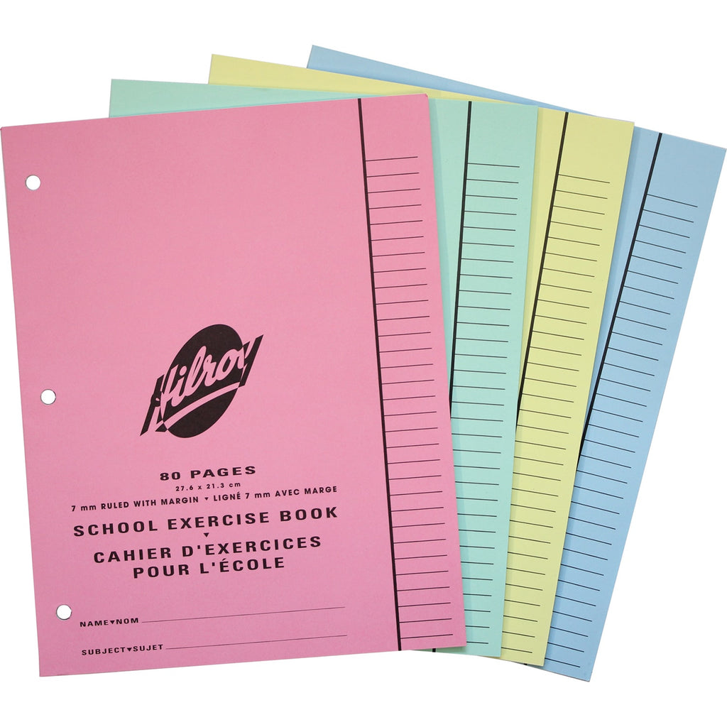 Exercise Book, 80 pages 10-7/8 x 8-3/8”