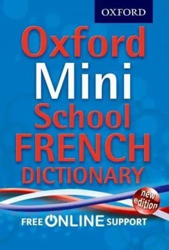 Dictionary, School French, Mini Dictionary, Oxford