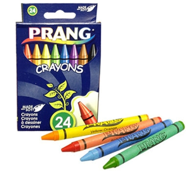 Crayons, Wax/Soybean (24)