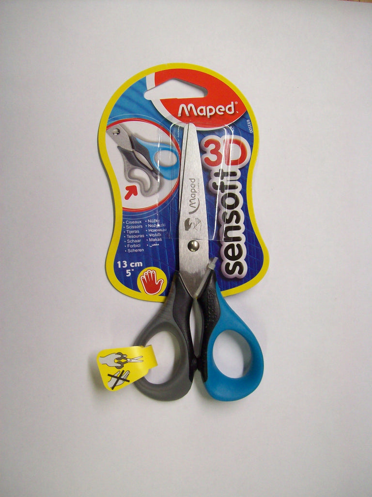 Scissors, LEFT Handed 5” Semi-Point, Soft Grip, OPTIONAL