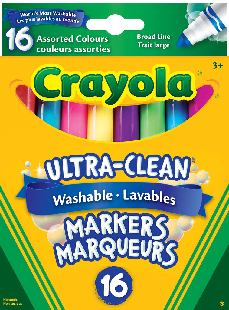 Markers, Broad line Washable - Colossal Collection (16)