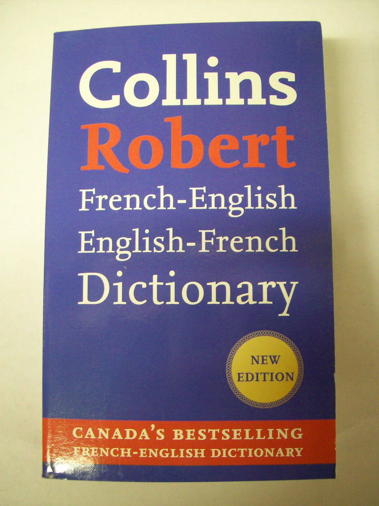 Dictionary (Collins Robert), French/English