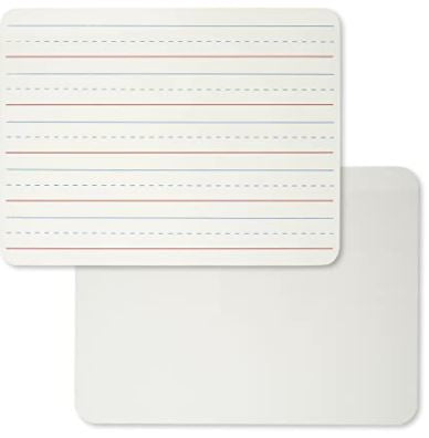 Dry Erase Board, Interlined/Blank Double-sided  (9 x 12 in)
