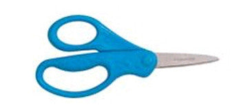 Scissors, 5 in Semi-Point, Soft Grip, Right-handed